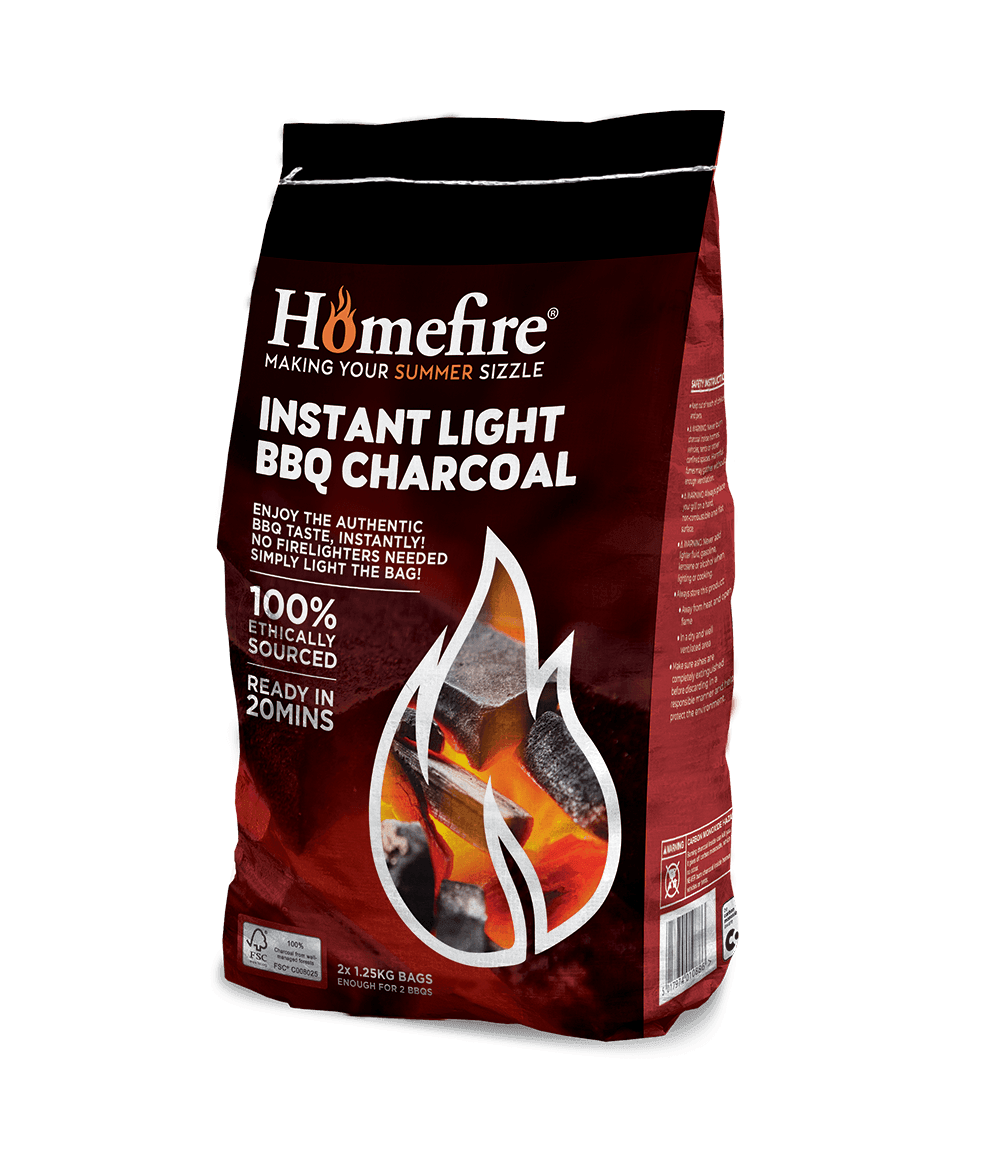 CPL Homefire Instant Light BBQ Charcoal 1.25kg