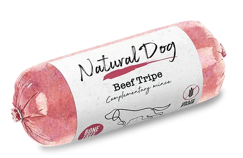 Natural Dog Raw Boneless Beef Tripe 500g