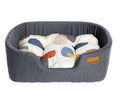 Danish Design Colour Block Steel Lux Slumber Bed Large