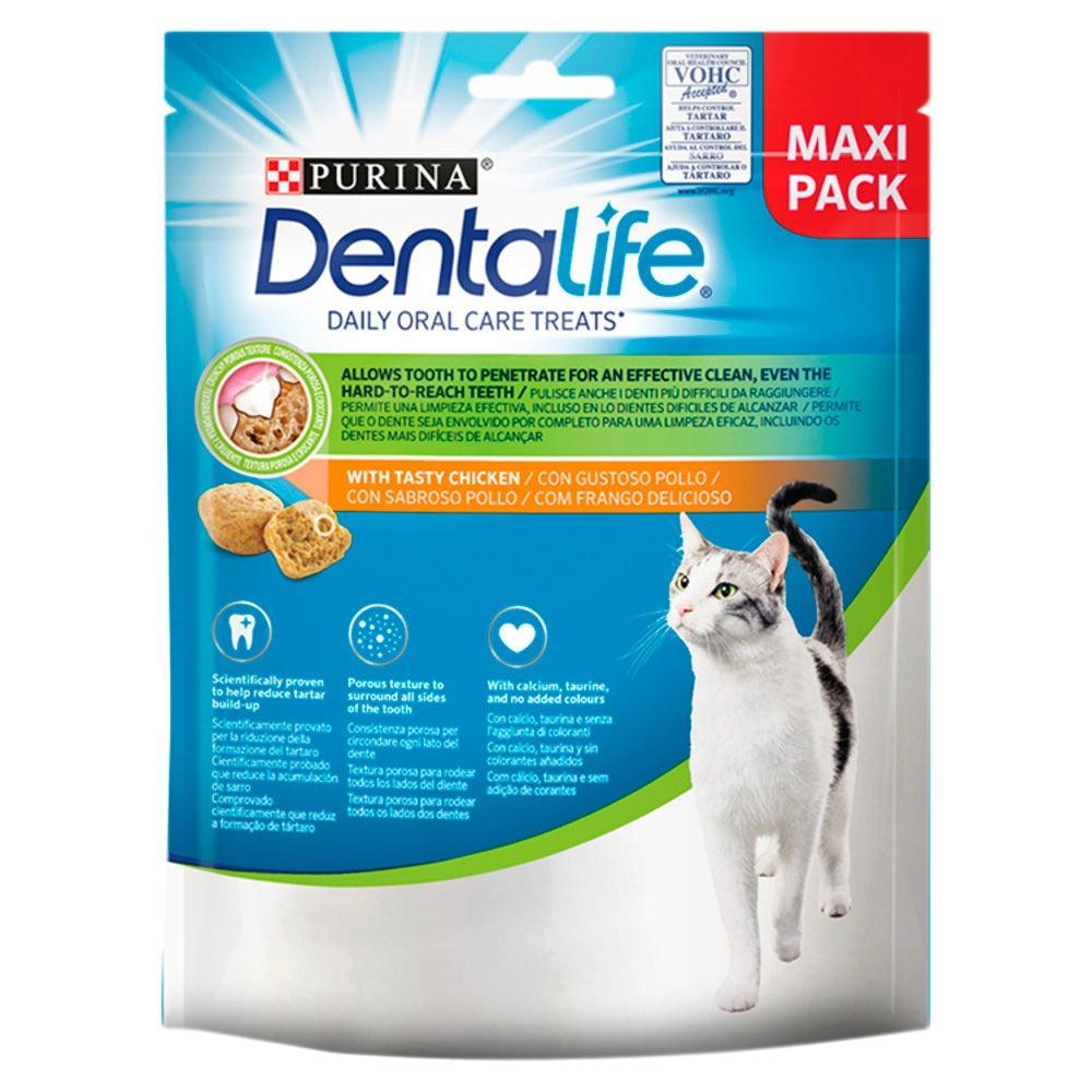 DENTALIFE Chicken Dental Cat Treats, 140g