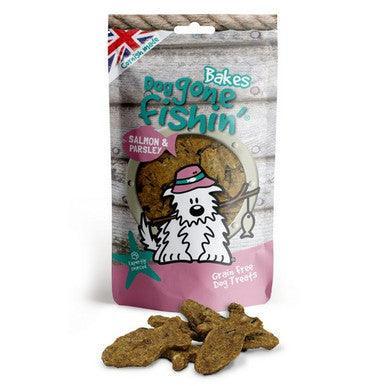 Dog Gone Fishin Salmon and Parsley Bakes