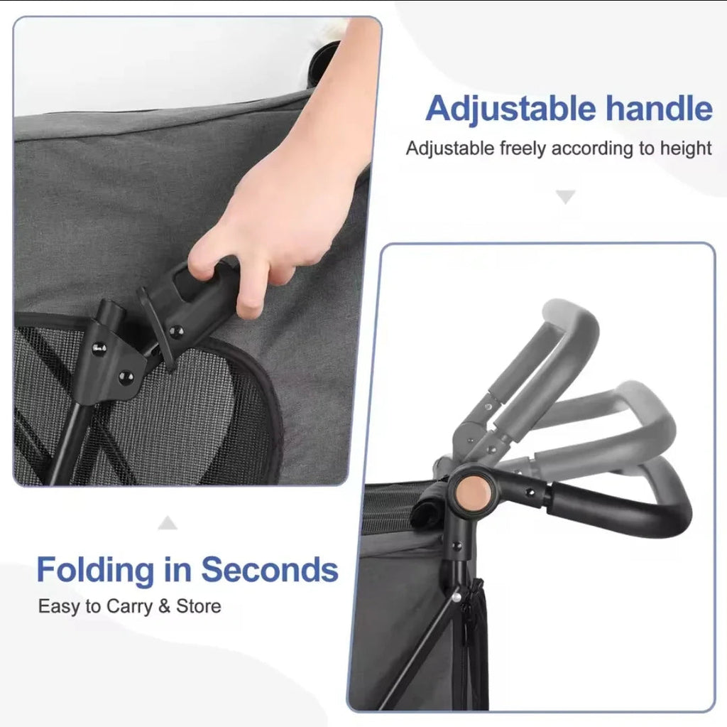 Dog Shack UK! Pushchair Stroller Extra Large