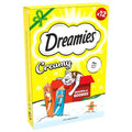 Dreamies Creamy Chicken&Salmon 12pk