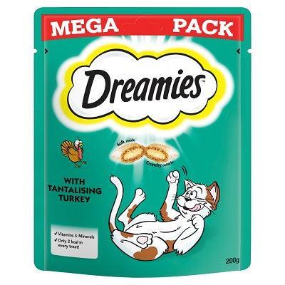 Dreamies Turkey Mega Pack 1.2kg