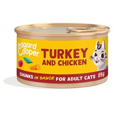 Edgard & Cooper Cat Chunks Turkey & Chicken 85g
