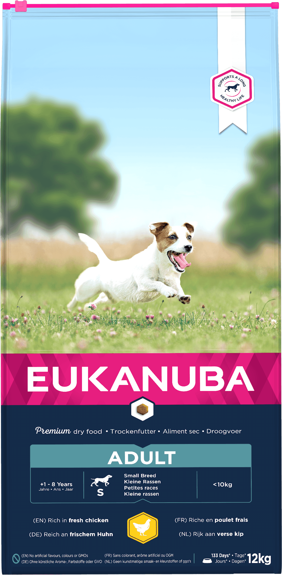 Eukanuba Adult Small Breed Chicken 12kg - RSP £49.99