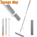 Extendable Floor Mop - Sponge / Squeegee