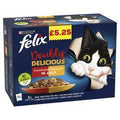 FELIX AS GOOD AS IT LOOKS DOUBLY DELICIOUS Countryside Selection in Jelly 48 PACK