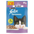 FELIX ORIGINAL Lamb In Jelly Wet Cat Food Price Marked, 24 x 85g