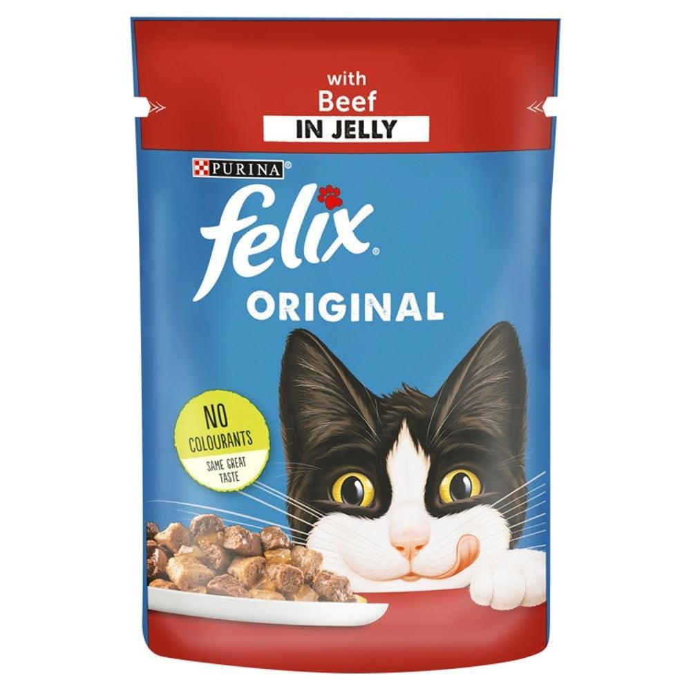 Felix Pch Beef CIJ 100g