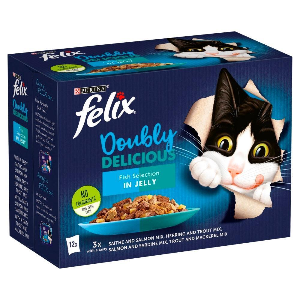 Felix Pouch As Good As It Looks Doubly Delicious Fish in Jelly 100g