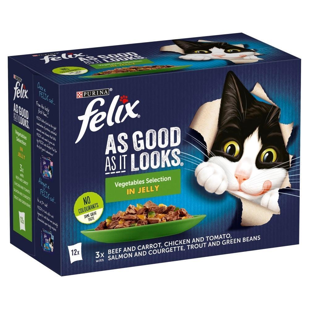 Felix Pouch As Good As It Looks Vegetable Selection 4 100g