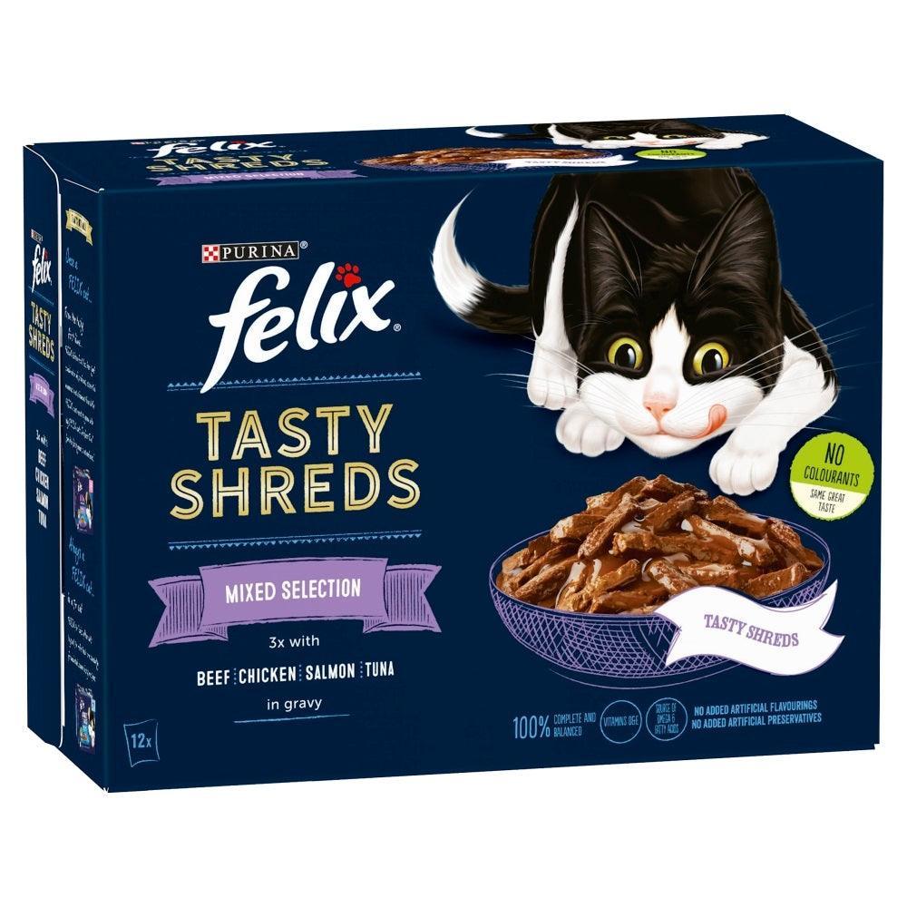 Felix Pouches Tasty Mixed Selection in Gravy 80g