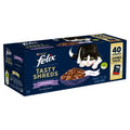 Felix Tasty Shreds Mixed Selection in Gravy Pouches 80g