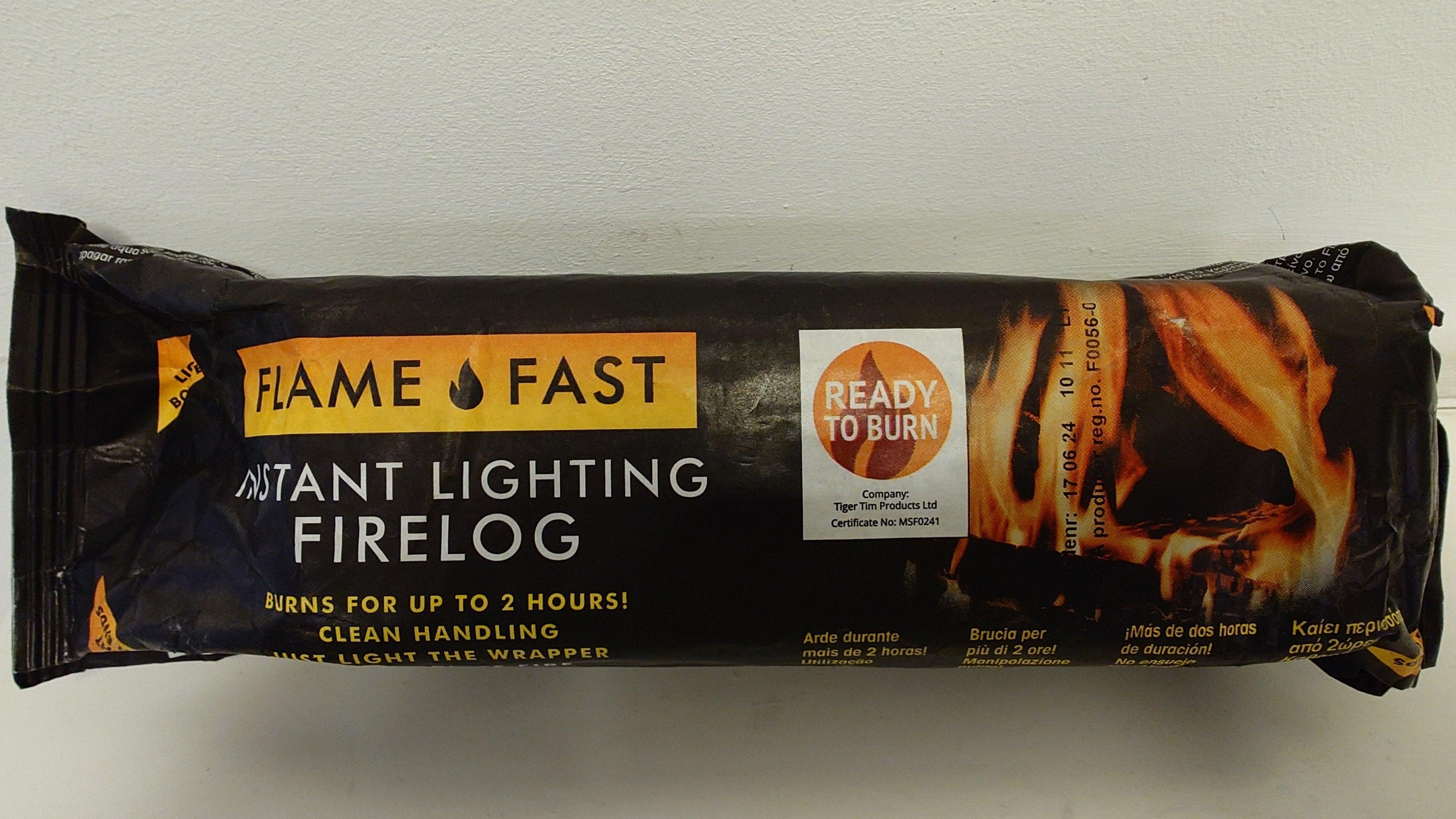 Flame Fast Instant Lighting Firelog