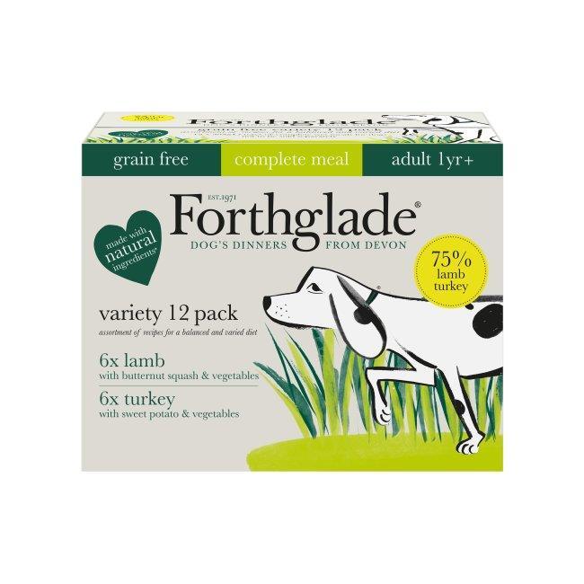 Forthglade Adult Complete Grain Free Duo Lamb & Turkey 395g