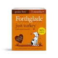 Forthglade Adult Just Grain Free Turkey Trays 395g