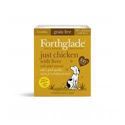 Forthglade Just Chicken with Liver Grain Free, 18 x 395g
