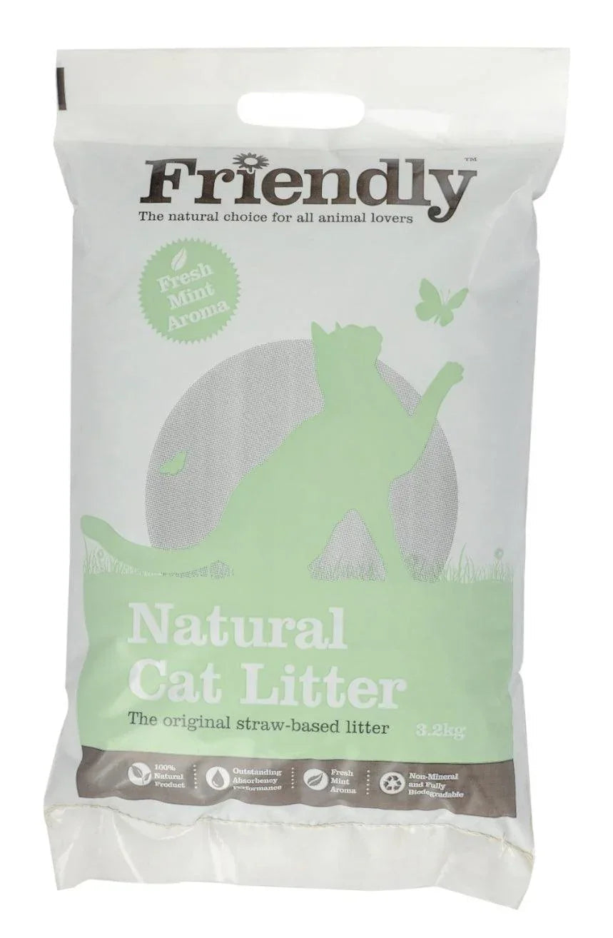 Friendship Estates Natural Cat Litter 3.2kg
