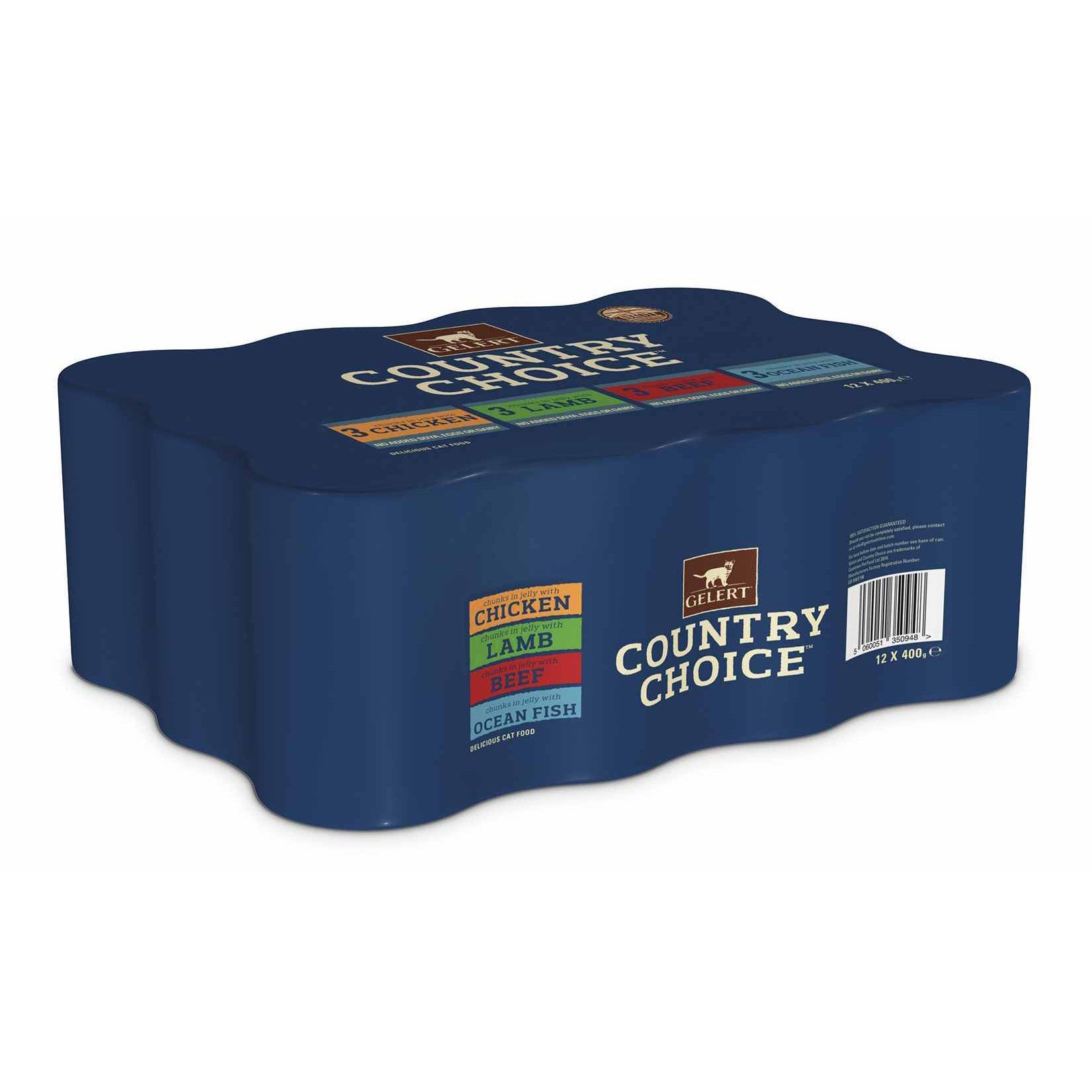Gelert C Choice Cat Mixed CIJ 400g