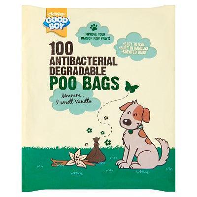 Good Boy Antibac Degrade Poo Bags x100