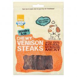 Good Boy Chewy Venison Steak, 80g