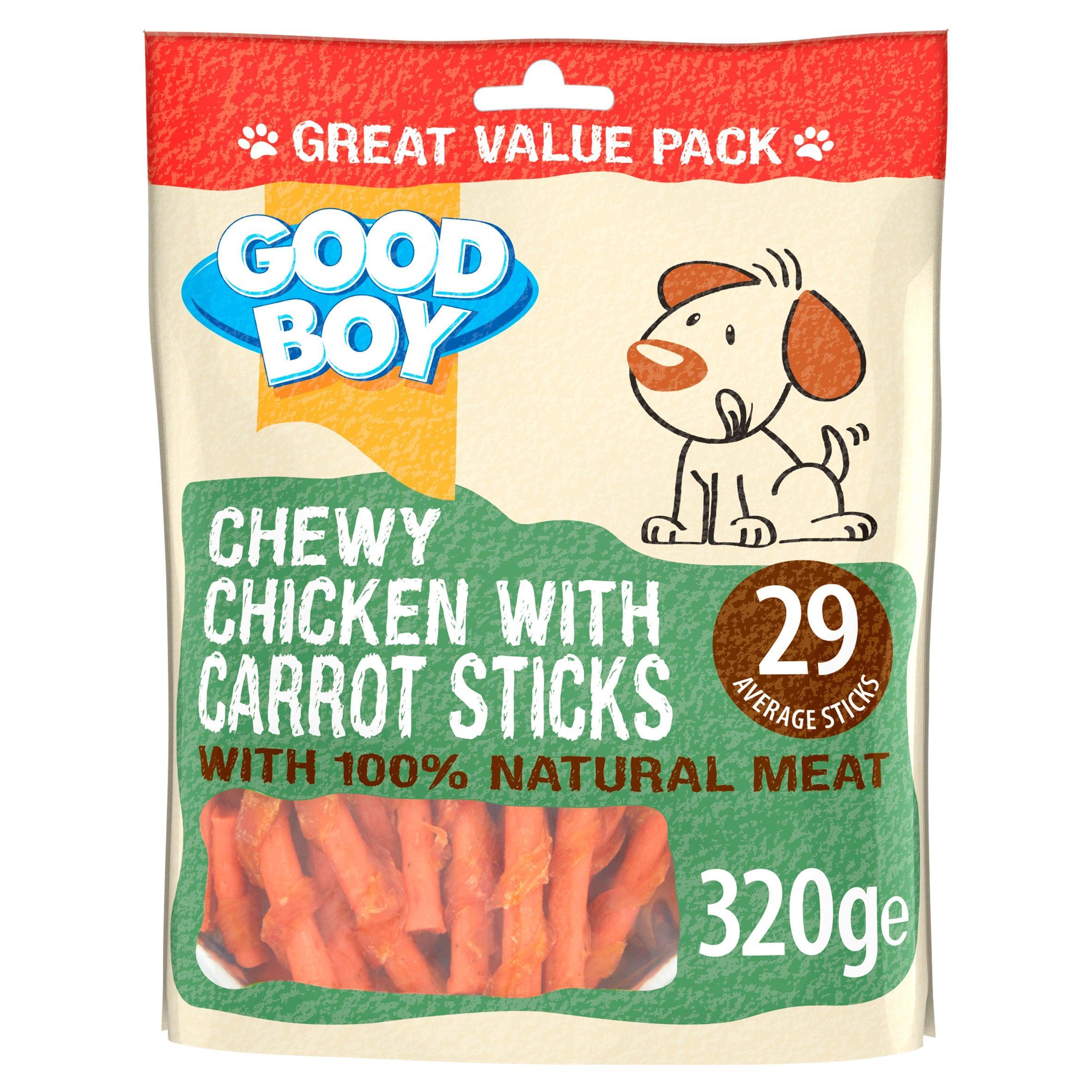 Good Boy Chicken & Carrot Sticks 320g