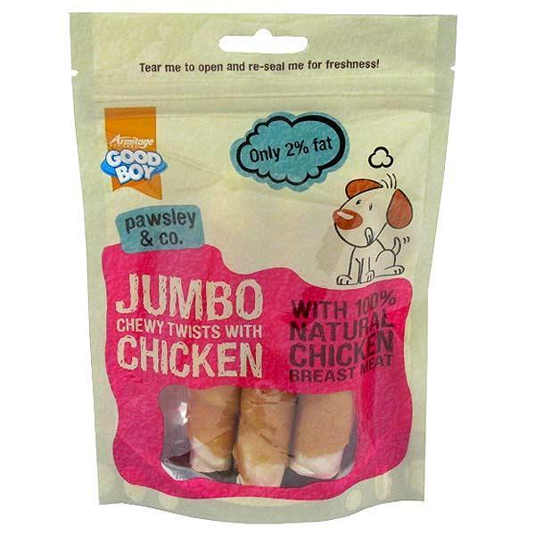 Good Boy Jumbo Chewy Twist Chick 100g