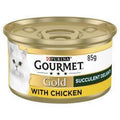 Gourmet Gold Succulent Delights Chicken Wet Cat Food 12 x 85g
