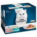 Gourmet Perle Seaside Duo (Ocean Fish & Tuna, Salmon & White Fish, Salmon & Saithe, 85g