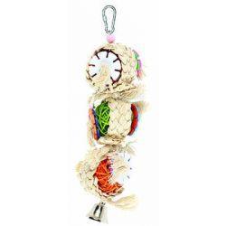 Happy Pet Tansy Trio Bird Toy, 30cm