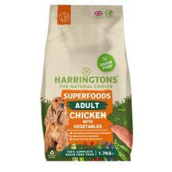 Harringtons Adult Dog Grain Free Superfoods Chicken, 1.7kg