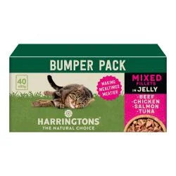 Harringtons Cat Mixed Selection in Jelly 40pk, 85g