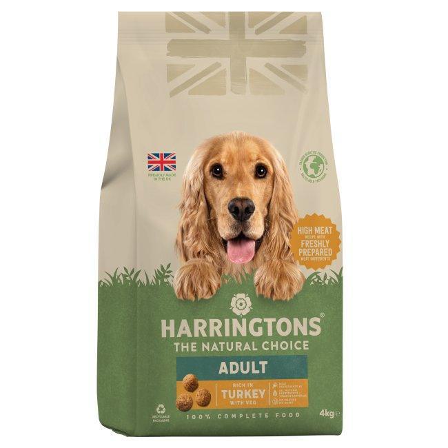 Harringtons Dog Turkey & Rice 4kg