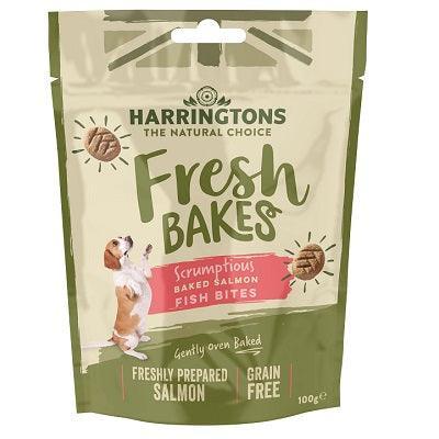 Harringtons Grain Free Salmon Bites Treats 100g