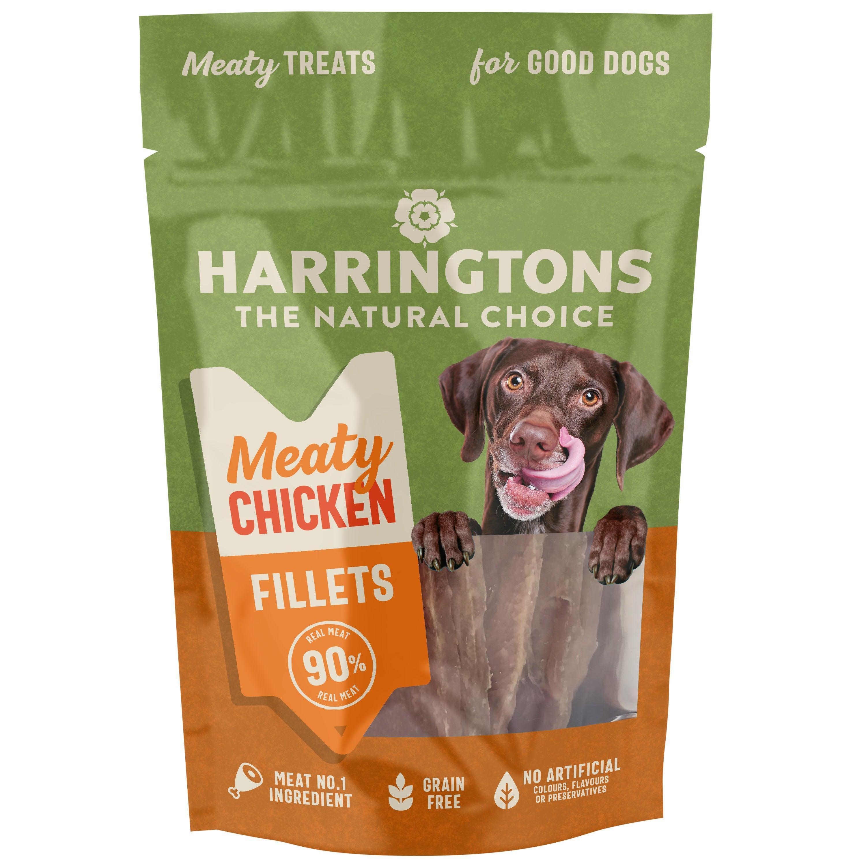 Harringtons Natural Choice Meaty Chicken Fillets Treats 70g