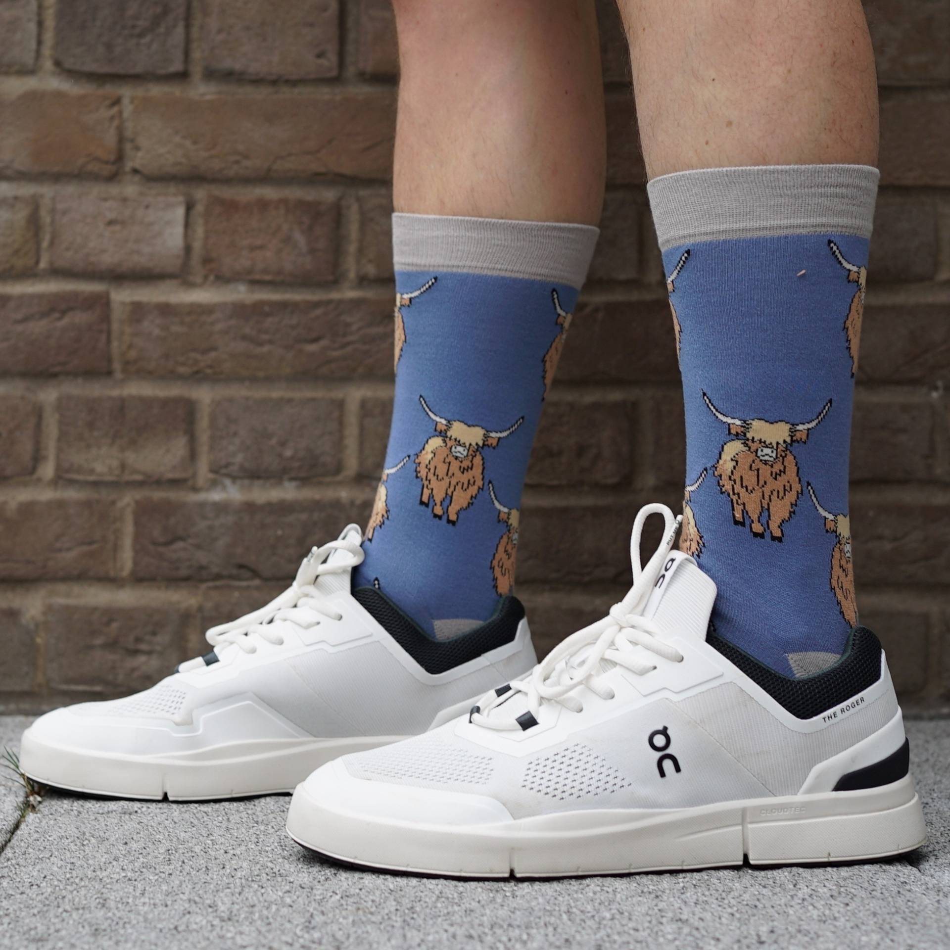 Save the Highland Cow Bamboo Socks