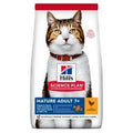 Hill's Science Plan Mature 7+ Adult Dry Cat Food Chicken Flavour, 10kg
