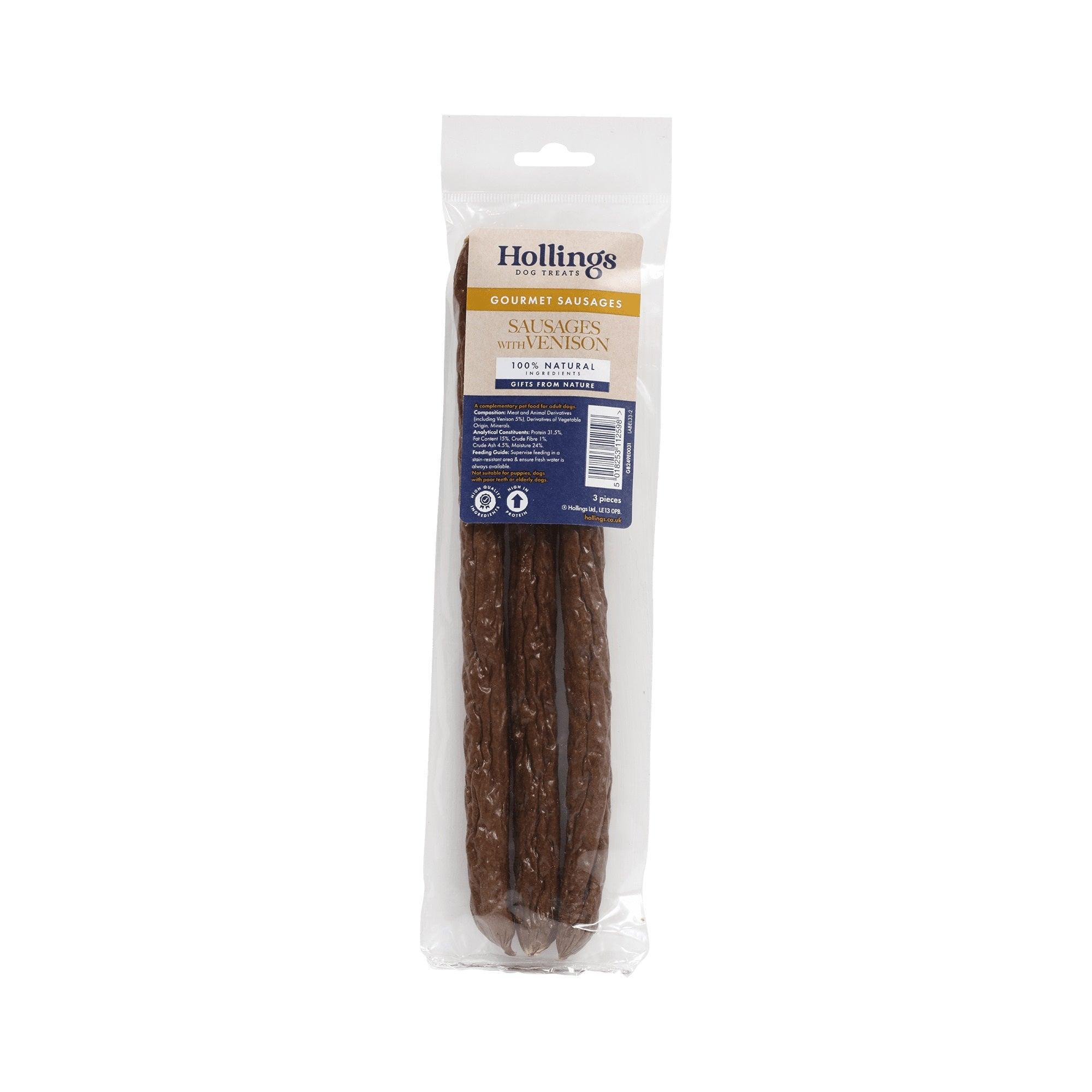 Hollings Sausage Venison 3pk