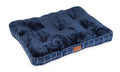 House of Paws Navy Check Tweed Boxed Duvet Large