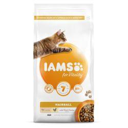 IAMS for Vitality Hairball Cat Food with Fresh chicken – 2kg