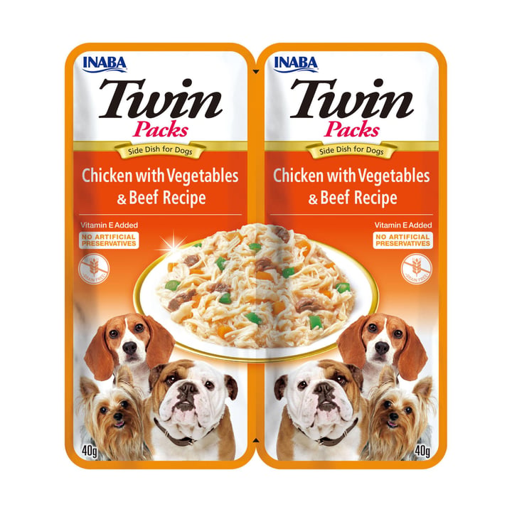 Ciao Twin Packs Chicken with Vegetables & Recipe in Chicken Broth