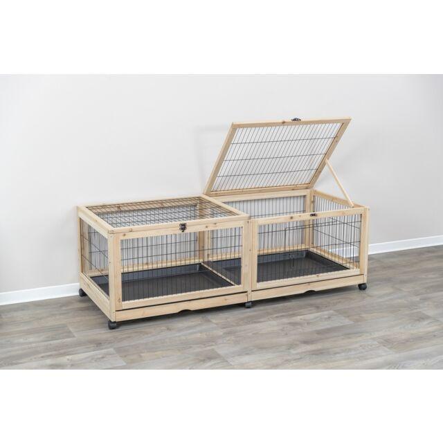 Indoor run, guinea pigs/rabbits, wood/metal
