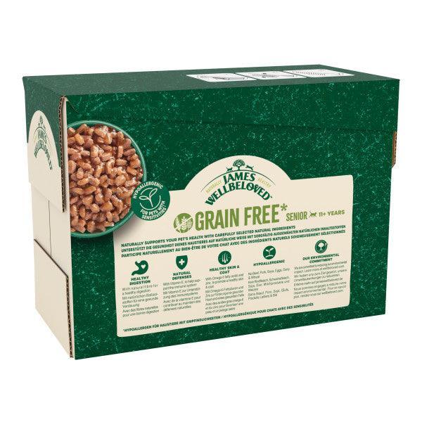 James Wellbeloved Cat Senior 11+ Grain Free Turkey in Gravy Pouches 85g