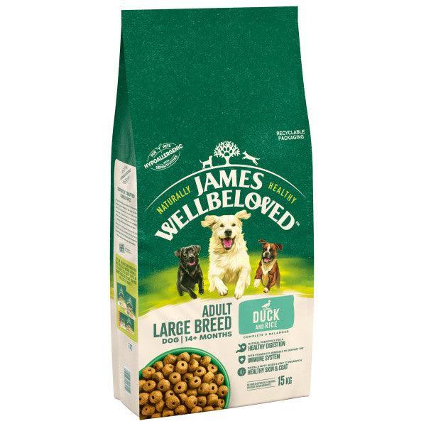 James Wellbeloved Dog Adult Large Duck & Rice