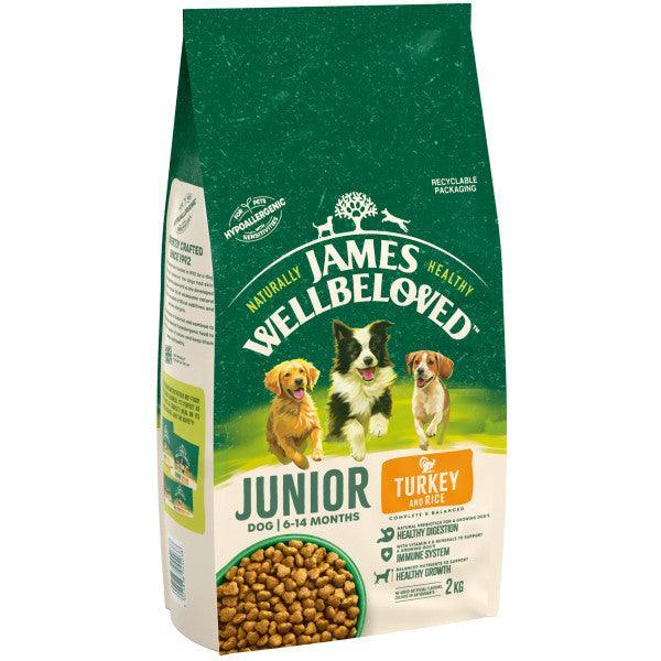 James Wellbeloved Junior Turkey & Rice 2kg