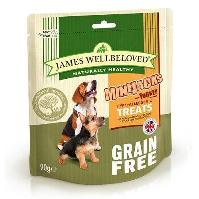 James Wellbeloved MiniJacks Turkey & Veg Grain Free 90g