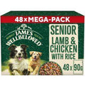 JAMES WELLBELOVED SENIOR DOG LAMB & CHICKEN IN GRAVY 48PK 90g