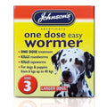 JVP Dog One Dose Wormer Size 3 4 Tablets