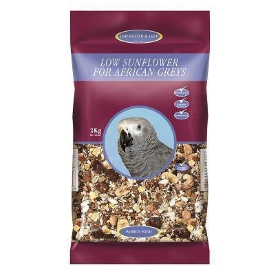Johnston & Jeff Low SunDiet African Grey Parrot 2kg